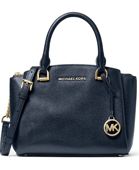 michael michael kors maxine small leather messenger bag|Michael Kors Messenger bag men's.